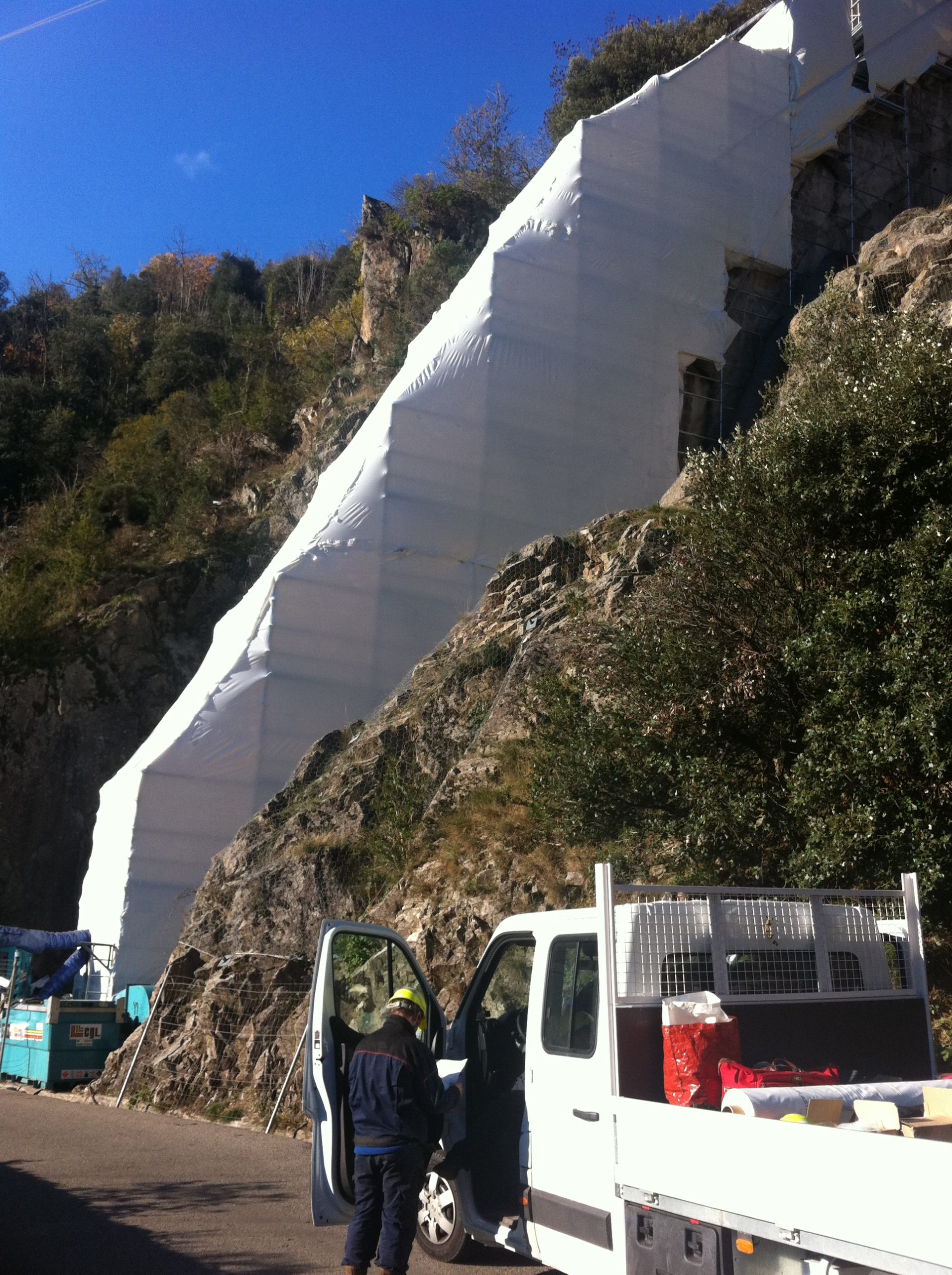 Conduite de force Ardèche EDF